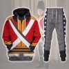 9Heritages British 2nd Heavy Dragoon-Scots Greys-Campaign Dress (1812-1815) Uniform All Over Print Hoodie Sweatshirt T-Shirt Tracksuit