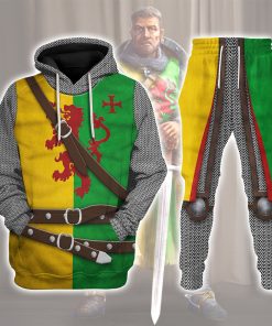 9Heritages Sir William Marshal 1st Earl of Pembroke Knights Costume Hoodie Sweatshirt T-Shirt Tracksuit