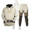 9Heritages Qui-Gon Jinn's Jedi Robes Costume Hoodie Sweatshirt T-Shirt Sweatpants