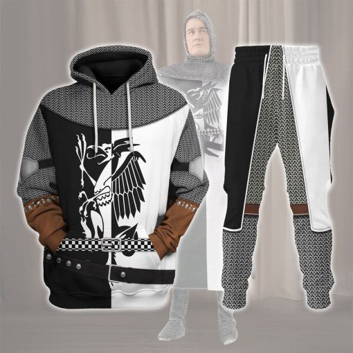 9Heritages Lancelot Knight Costume Hoodie Sweatshirt T-Shirt Tracksuit