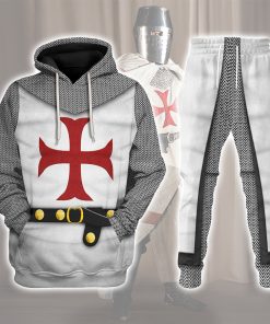 9Heritages 1189-1192 English Templar Knights Costume Hoodie Sweatshirt T-Shirt Tracksuit