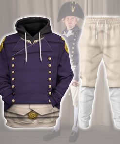 9Heritages Royal Navy Captain-1806 Uniform All Over Print Hoodie Sweatshirt T-Shirt Tracksuit