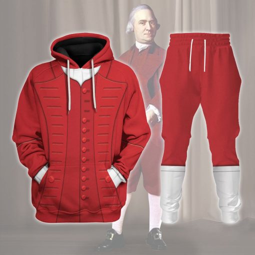 9Heritages Samuel Adams Founding Father of the United States Costume Hoodie Sweatshirt T-Shirt Tracksuit
