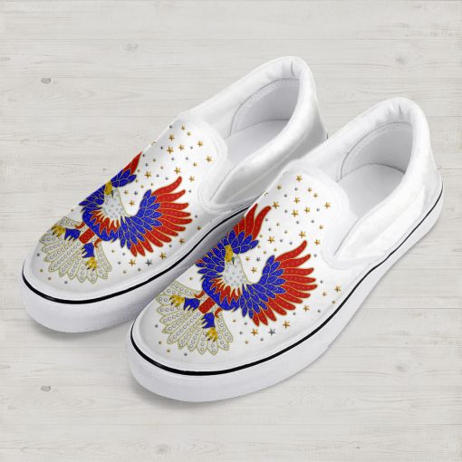 9Heritages Elvis Presley New Generation Eagle Slip On Shoes