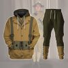 9Heritages US Army WW1 Infantryman Costume Hoodie Sweatshirt T-Shirt Tracksuit