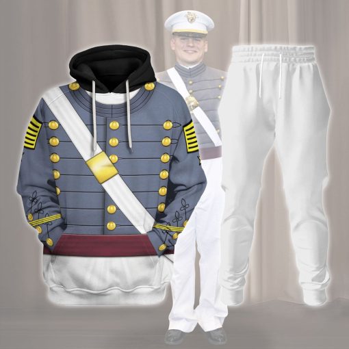 9Heritages US Army - West Point Cadet (1860s) Costume Hoodie Sweatshirt T-Shirt Tracksuit