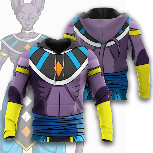 9Heritages Beerus Dragon Ball Costume Hoodie Sweatshirt T-shirt Tracksuit