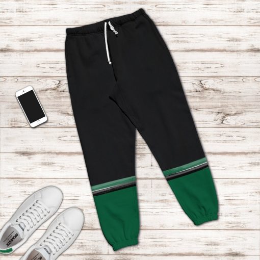 9Heritages 3D Power Rangers Samurai Green Custom Sweatpants