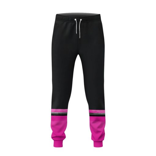 9Heritages 3D Power Rangers Samurai Pink Custom Sweatpants