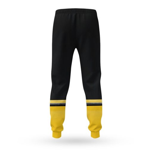 9Heritages 3D Power Rangers Samurai Yellow Custom Sweatpants