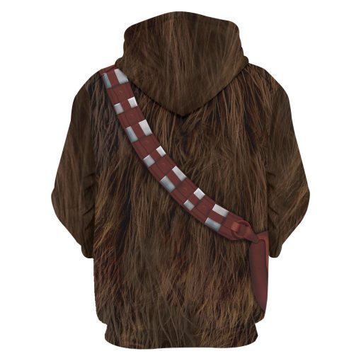 9Heritages Chewbacca Costume Hoodie Sweatshirt T-Shirt