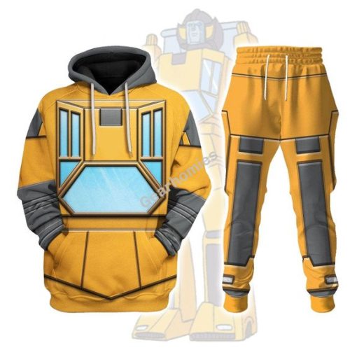 9Heritages Sunstreaker G1 Costume Cosplay Hoodie Tracksuit