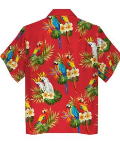 Max Payne 3 Hawaiian Shirt And Shorts Gta Gaming Tropical Parrots