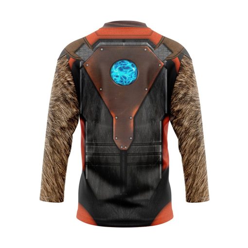 9Heritages 3D GOTG 2 R Raccoon Hockey Jersey