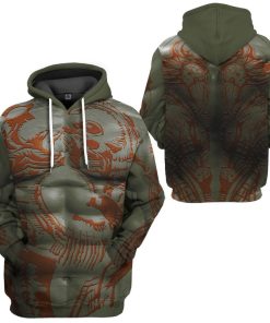 9Heritages 3D Guardian Of The Galaxy Drax The Destroyer Costume Custom Tshirt Hoodie Apparel