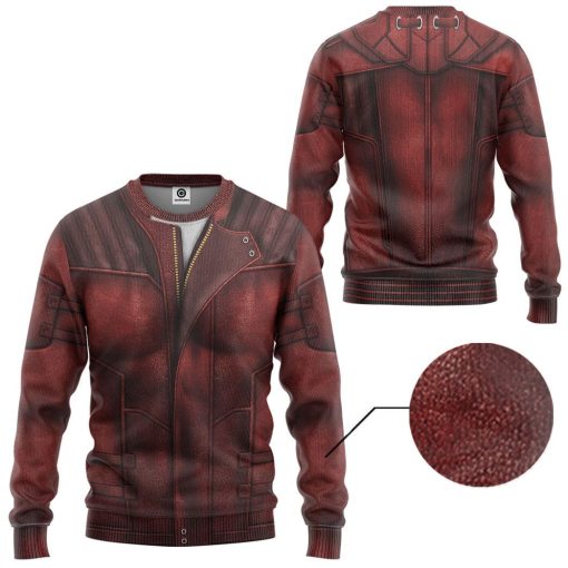 9Heritages 3D Guardian Of The Galaxy Star Lord Costume Custom Tshirt Hoodie Apparel