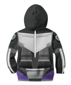 9Heritages Black Hot Rodimus Kid Costume Cosplay Hoodie Sweatshirt T-Shirt