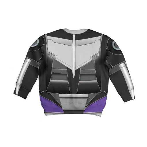 9Heritages Black Hot Rodimus Kid Costume Cosplay Hoodie Sweatshirt T-Shirt