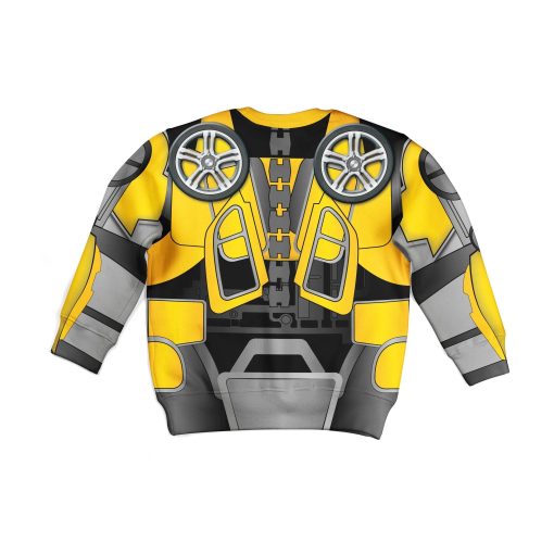 9Heritages Bumblebee Kid Costume Cosplay Hoodie Sweatshirt T-Shirt