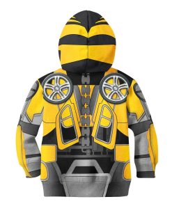 9Heritages Bumblebee Kid Costume Cosplay Hoodie Sweatshirt T-Shirt