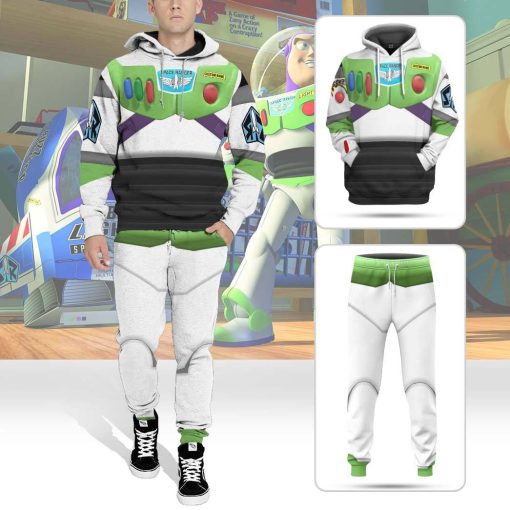 9Heritages 3D Toy Story Buzz Lightyear Space Ranger Cosplay Custom Name Tshirt Hoodie Apparel