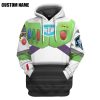 9Heritages 3D Toy Story Buzz Lightyear Space Ranger Cosplay Custom Name Tshirt Hoodie Apparel