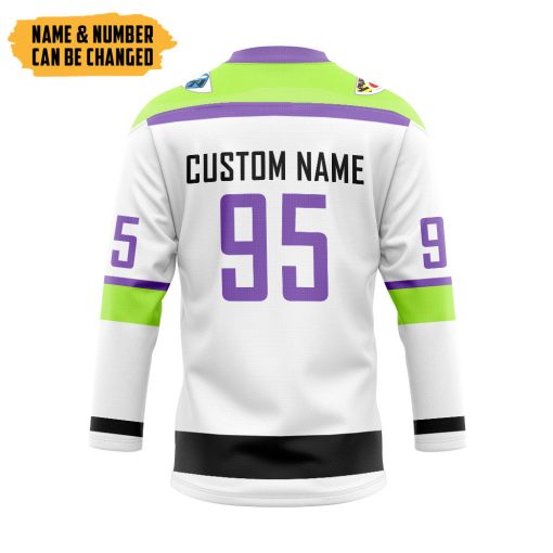 9Heritages 3D Buzz Lightyear Custom Name Custom Number Hockey Jersey