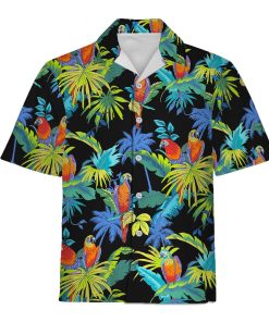 9Heritages Max Payne's Signature Tropical Parrots GTA Hawaiian Shirt