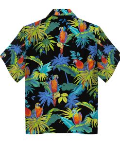 9Heritages Max Payne's Signature Tropical Parrots GTA Hawaiian Shirt