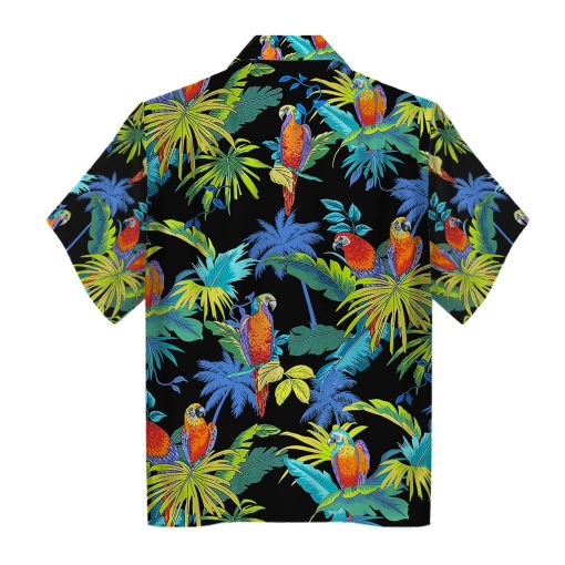 9Heritages Max Payne's Signature Tropical Parrots GTA Hawaiian Shirt