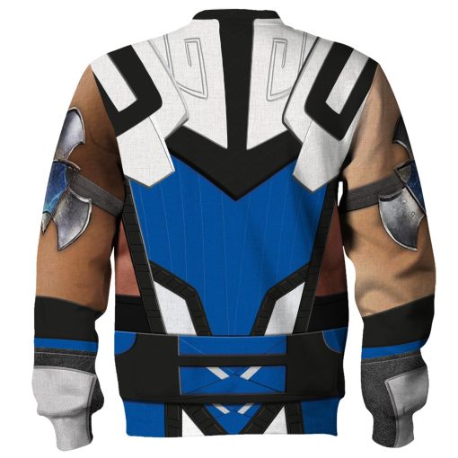 9Heritages Mortal Kombat Sub Zero (2019) Costumes Hoodie Sweatshirt T-shirt Tracksuit