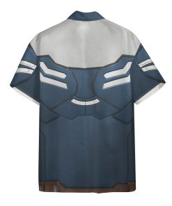 9Heritages 3D Sam Wilson Captain America Custom Hawaii Shirt