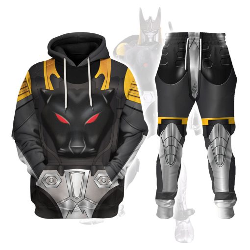 9Heritages Shadow Panther Costume Cosplay Hoodie Tracksuit