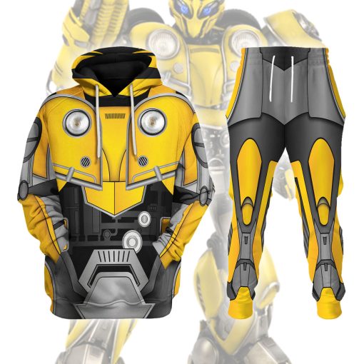 9Heritages Bumblebee Costume Cosplay Hoodie Tracksuit