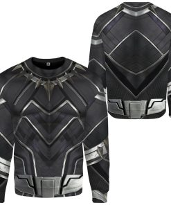 9Heritages 3D Black Panther Costume Custom Sweatshirt Apparel