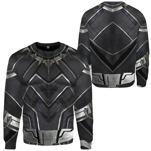 9Heritages 3D Black Panther Costume Custom Sweatshirt Apparel