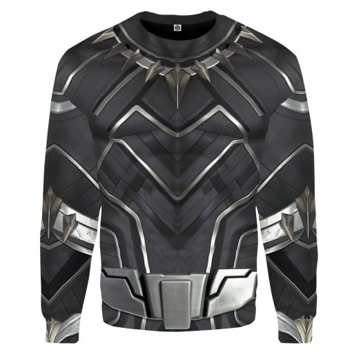 9Heritages 3D Black Panther Costume Custom Sweatshirt Apparel