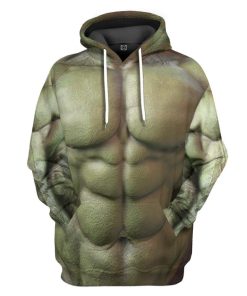 9Heritages 3D Incredible Hulk Custom Hoodie Apparel