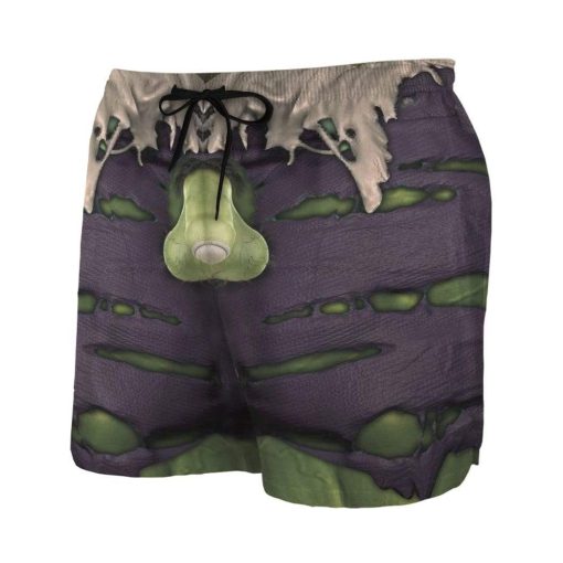 9Heritages 3D Adam HULK Custom Summer Beach Shorts Swim Trunks