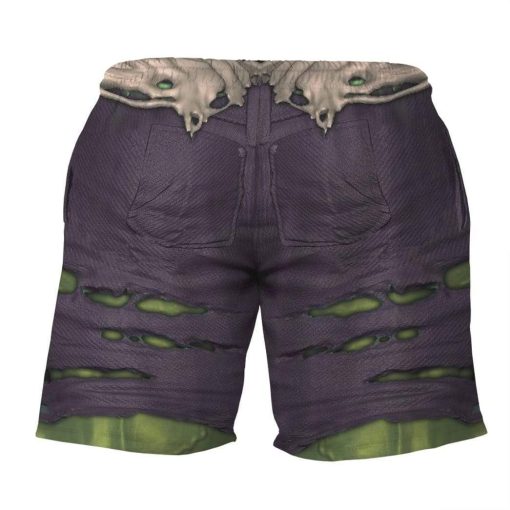 9Heritages 3D Adam HULK Custom Summer Beach Shorts Swim Trunks