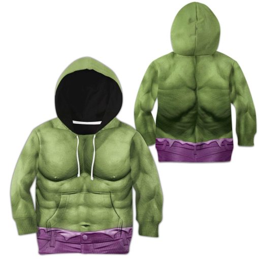 9Heritages Kid Cosplay Incredible Hulk Custom T-Shirts Hoodies Apparel