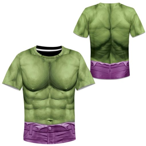 9Heritages Kid Cosplay Incredible Hulk Custom T-Shirts Hoodies Apparel