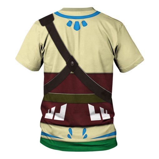 Skyloft Uniform - Skyward Sword Link Attire Hoodie Sweatshirt T-shirt Sweatpants Cosplay