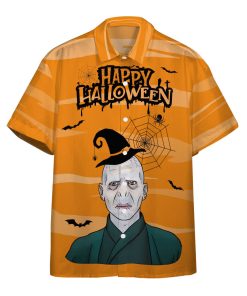 9Heritages 3D Happy Halloween Lord Voldemort Custom Hawaii Shirt