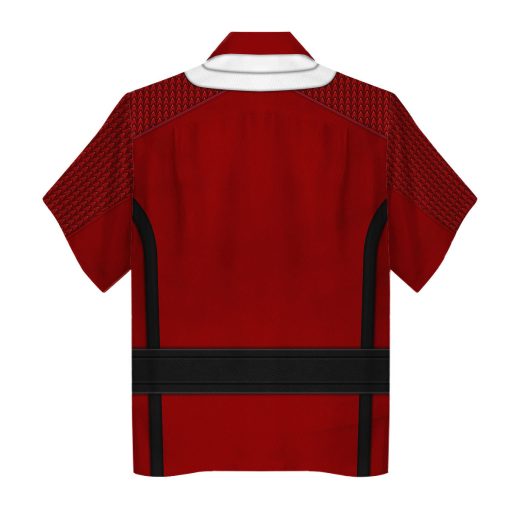 The Star Trek Admiral Pike Costume Fleece Hoodie Sweatshirt T-Shirt Sweatpants Apparel