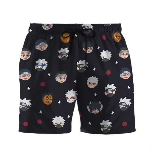 9Heritages 3D Anime Naruto Chibi Heads Shorts