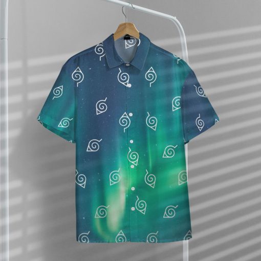 9Heritages 3D Anime Naruto Aurora Hawaii Shirt