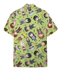 9Heritages 3D Anime Naruto Chibi Characters Hawaii Shirt