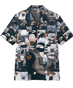 9Heritages 3D Anime Naruto Kakashi Hawaii Shirt