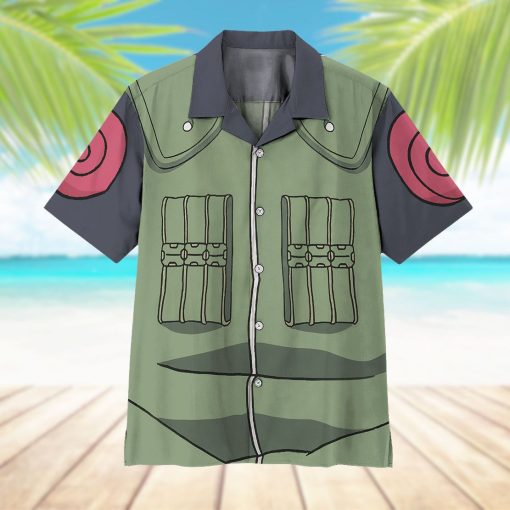 9Heritages 3D Anime Naruto Shippuden Kakashi Hatake Custom Hawaii Shirt